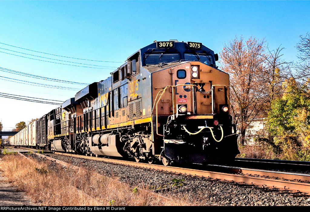 CSX 3075 on I-032